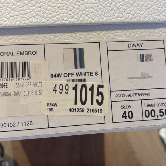 Christian Dior Floral Slide Sandals - Picture 10 of 11